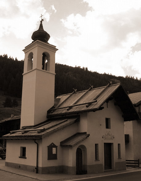 kostel v livignu