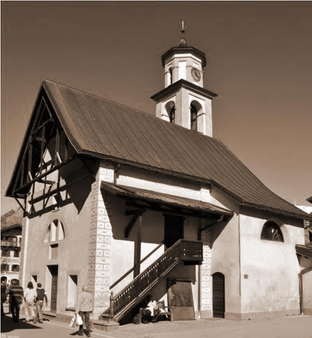 kostel livigno