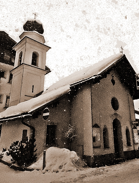 malý kostel livigno
