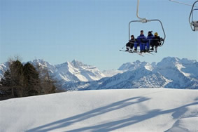 lyžování val di sole